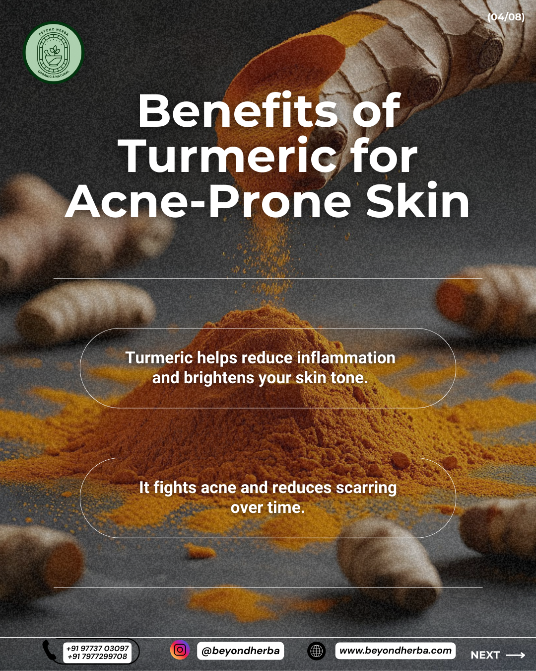 Organic Haldi (Turmeric Powder)