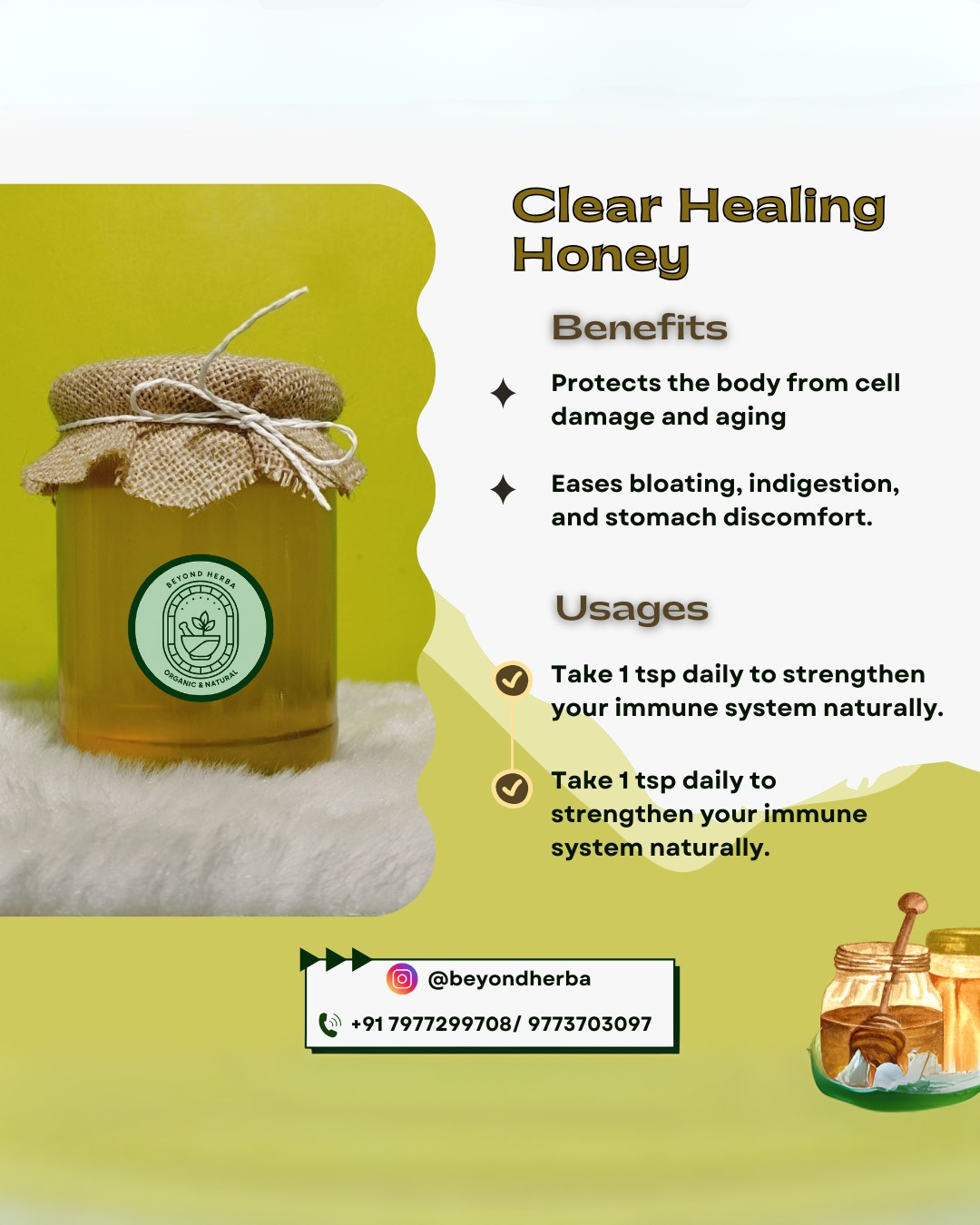 Clear Healing Honey
